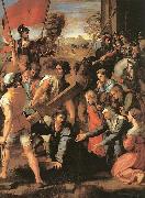 RAFFAELLO Sanzio Christ Falls on the Way to Calvary oil painting reproduction